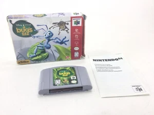 A Bug's Life N64 Nintendo 64 Damaged Box Insert Cartridge Cleaned Tested - Picture 1 of 6