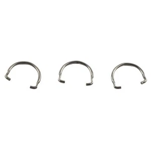 Juego de 3 herramientas de fabricación de cuchillos Schrade Bail 5/8"" x 1/2"" níquel - Imagen 1 de 3