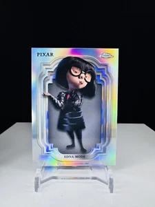 EDNA MODE 2024 Topps Cromo Disney Pixar Plata Holo Refractor #101 - Imagen 1 de 3