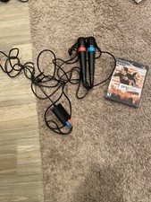 SingStar Amped Bundle Ps2 (2 Microphones, Sealed Game) Brand New