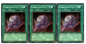 Yugioh - 3X Célula de Corrupción ""A"" - Común - 1a Edición - CDIP-EN037 - Casi Como Nuevo - Imagen 1 de 1
