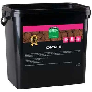 WAGNER Koi Taler 10 Liter - Koi Snack Futter Gulden für die Handfütterung - Bild 1 von 2