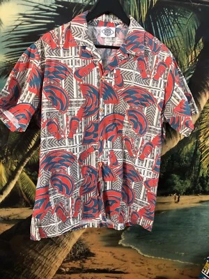 Vintage Style OP Special Edition Hawaiian TIKI Shirt  Size L Classic Aloha Retro - Image 1 of 4