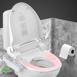 Bidet Electric Toilet Seat Cover Electronic Seats Paper Saving Auto Smart Wash - Picture 1 of 12