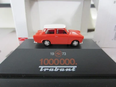 BUSCH 53105 TRABANT P 601 de LUXE in RED model is PLASTIC - HO or 1:87 scale - Image 1 of 4