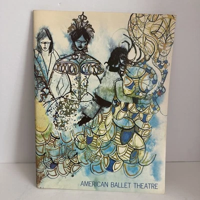 American Ballet Theatre Souvenir Program 1974 - Image 1 of 4