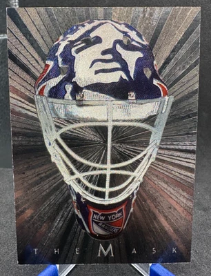 2001-02 ITG Be A Player Between the Pipes The Mask Silver/300 Mike Richter Foto 1 de 4
