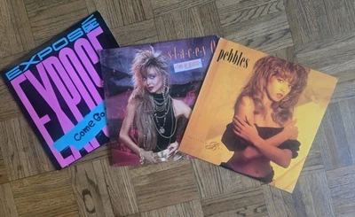 Freestyle Vinyl Music Lot  Stacy Q - Two of Hearts, Pebbles, Expose 12" Singles - Image 1 of 4