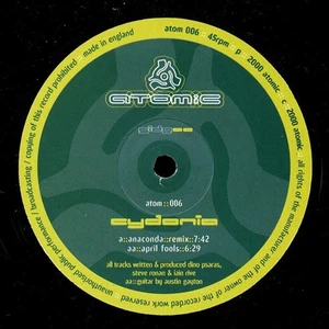 Cydonia - Anaconda Remix & April Fools 12 Inch Vinyl Atomic 2002 PsyTrance New - Picture 1 of 5