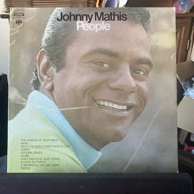 🏳️‍🌈 Johnny Mathis ‎– People (1969, Vinyl LP) “Quiet Nights Of Quiet Stars ⭐️” - Bild 1 von 4