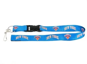 New York Knicks Lanyard Keychain Double Sided Breakaway Safety Design Adult... - Picture 1 of 1