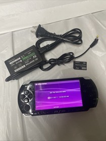 Sony PSP-3001 Console with Charger, Battery