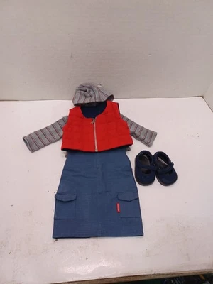 American Girl Urban Meet Outfit Chaleco Acolchado, Camisa, Falda y Zapatos Escamos  Foto 1 de 4