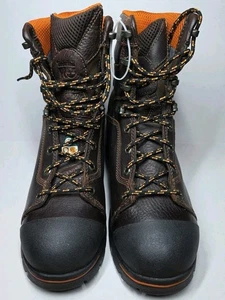 Stivali Timberland PRO Endurance 8" punta acciaio marrone taglia 9M alcune imperfezioni nuovi - Foto 1 di 17
