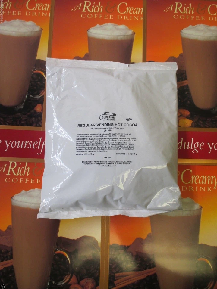Hot Cocoa Vend Instant Mix Powder 2 lbs 71048-1 Superior