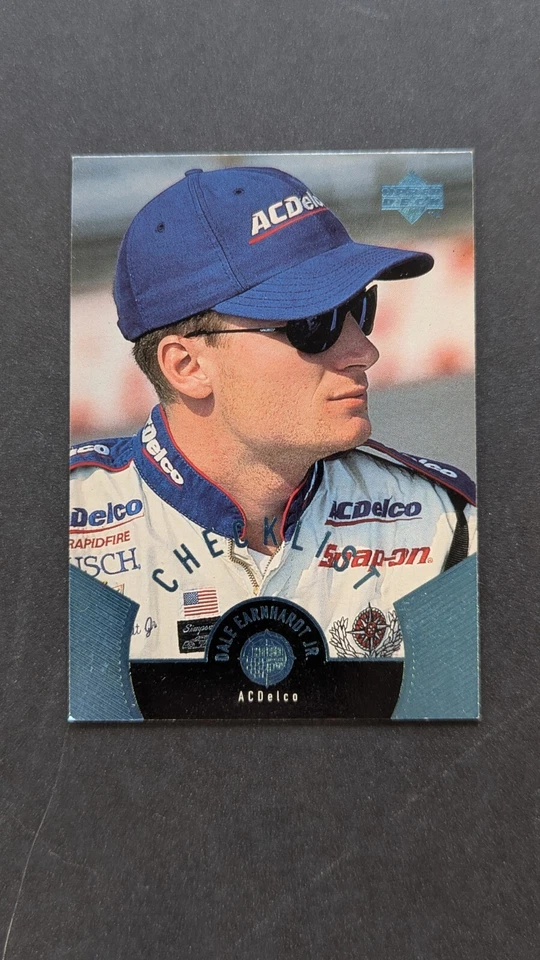 1999 Upper Deck Road to the Cup Checklist #90 Dale Earnhardt Jr. - VG - Image 1 of 2