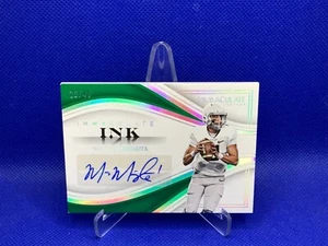 2023 Panini Immacolata Marco Mariota Inchiostro Auto /49 - Foto 1 di 4
