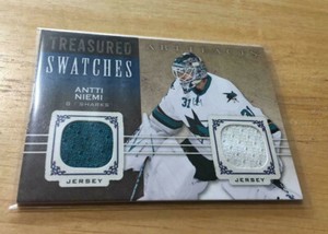 2014-15 Upper Deck Artifacts #TS-AN Antti Niemi San Jose Sharks Hockey Card
