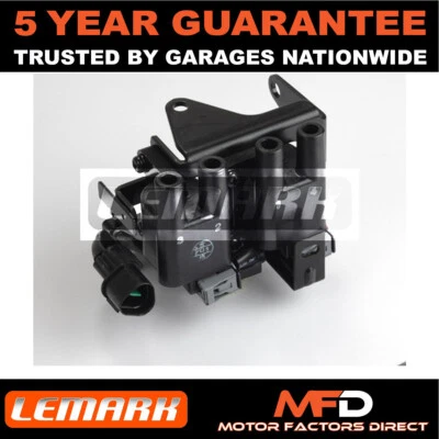 Lemark Ignition Coil Pack Fits Kia Picanto 2004- Hyundai i10 2007-2013 1.0 - Image 1 of 2