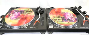 DJ SLIPMATS SICMATS SIC - KOI Fish Turntable Slip Mat Set - Pair - Picture 1 of 12