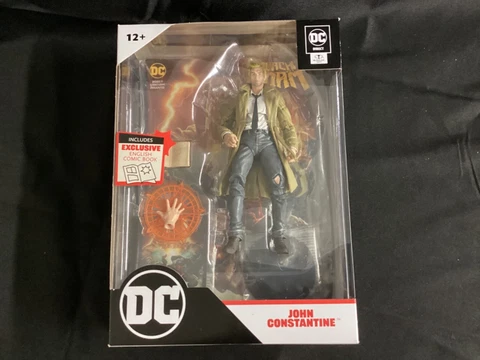 McFarlane DC Direct John Constantine Page-Punchers Figure with Comic - New Cover