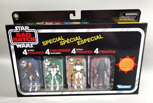 Star Wars: The Bad Batch, Vintage Collection Action Figure (4 Pack) - NEW Sealed - Picture 1 of 9