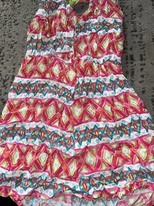 Children’s place Summer Dress Size 7/8 Girls - O Back - So Fun!! - Picture 1 of 2