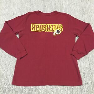 Washington Redskins Shirt Youth XL Red Extra Large Kids Boys Football NFL Logo