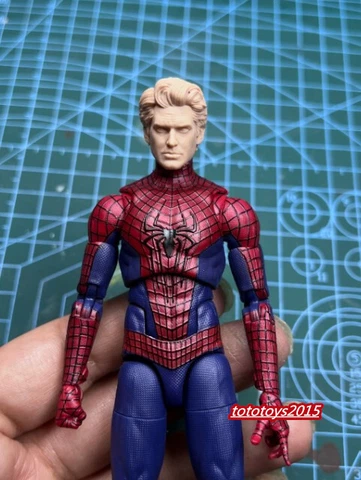 1:12 Andrew Garfield Spider-Man Calm Head Sculpt For 6'' Male Action Figure Toy Cover
