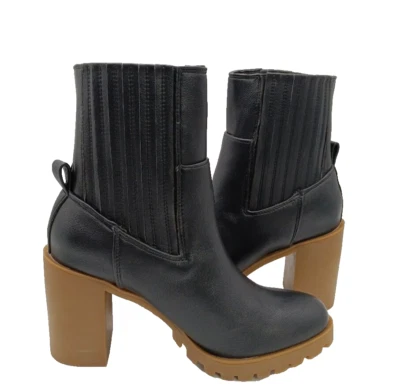 Botines negros con suela de mantequilla Coconuts by Matisse Dean para mujer 10 M Foto 1 de 4