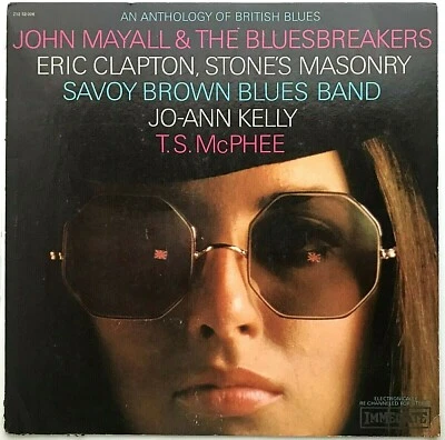 VARIOUS "An Anthology of British Blues" Vinyl LP 1968 Immediate EX+ / VG+  - Image 1 of 4