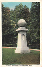 Postcard Haystack Monument Williamstown Massachusetts