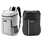 VEVOR Cooler Backpack 28 Cans Leakproof&Waterproof Insulated Backpack Grey/Black