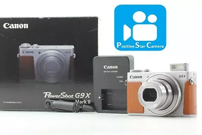 🎦VIDEO👀🌟N MINT🌟 Canon PowerShot G9X Mark II Digital Camera From JAPAN - Image 1 of 4