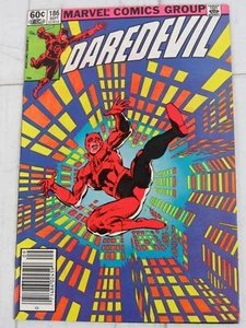 Daredevil #186 Sept. 1982 Marvel Comics - Picture 1 of 2