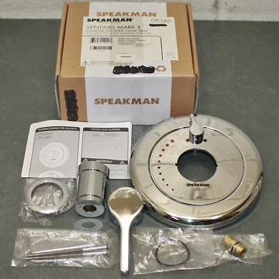 Kit de ajuste de válvula de ducha Speakman CPT-3401, cromado, para desviador Sentinel Mark II Foto 1 de 4