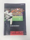 Ken Griffey Jr Major League Baseball Nintendo Snes Manual Only