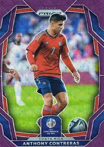 Anthony Contreras 2024 Panini CONMEBOL Copa America #178 Purple Prizm 16/99 - Picture 1 of 2