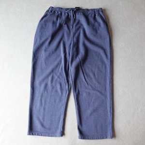 Woman Within Jogger Sweatpants Blue Size 1X 22/24 - Picture 1 of 11