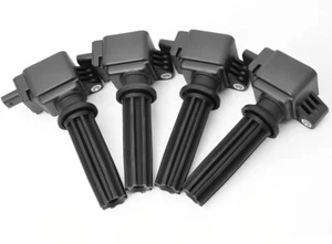 For Set of 4 Ignition Coil & Platinum Spark Plug 2012-2018 Ford Focus UF670. - Picture 1 of 4