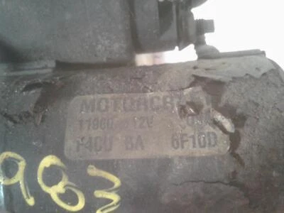 Motor de arranque usado se adapta a: Mercury Tracer 1997 4-116 1,9 L SOHC grado B Foto 1 de 4