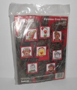 Janlynn Christmas Cross Stitch Ornaments Kit - Suzy's Zoo II - Picture 1 of 2