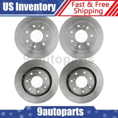 Se adapta a rotores de freno de disco delanteros traseros Ford F-150 2010 2011 Foto 1 de 4