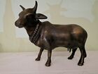 Bronze Figur einer Kuh vermutlich indisch 20 Jahrhundert Gewicht 9,2 Kilo