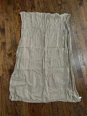 Bufanda ligera a lunares marrón y blanco AMERICAN EAGLE 100 % algodón Foto 1 de 2