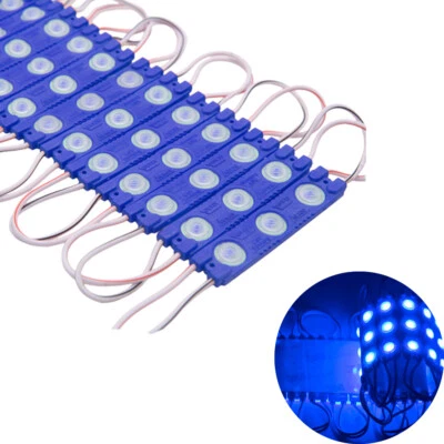 500 200 170Lumen 1.5W Blue 2835 3LED module Window store Front Sign light DC 12V - Image 1 of 4