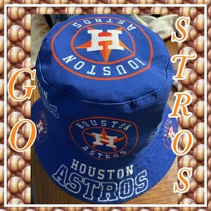 Neu ohne Etikett super süß HOUSTON ASTROS Baseball Fischerhut blau & orange KOSTENLOSER VERSAND - Bild 1 von 7