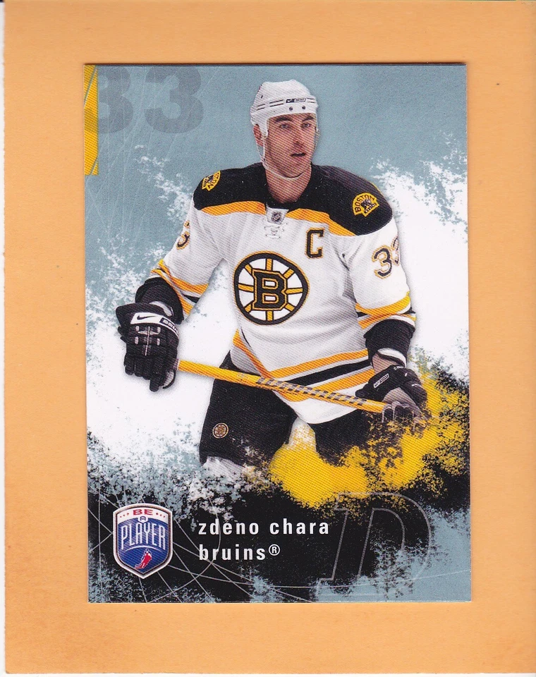 ZDENO CHARA 2007-08 UPPER DECK BE A PLAYER #17 BOSTON BRUINS NM-MT - Image 1 of 2