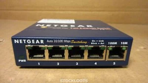 Netgear FS105 v2 ProSafe 5-Port 10/100 Mbps Fast Ethernet Switch EXCL PSU - Bild 1 von 3