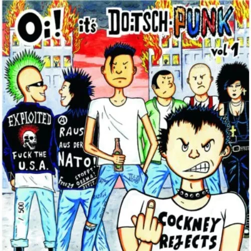 V/A - OI! IT'S DOITSCHPUNK LP (DÖDELHAIE / BECKS PISTOLS / BRUTAL VERSCHIMMELT) - Bild 1 von 1
